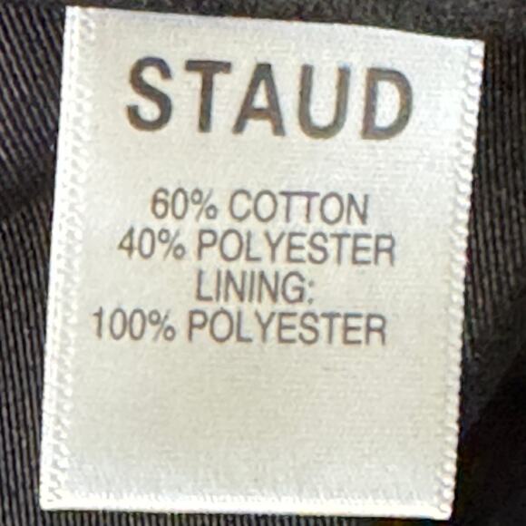 NEW NWT Staud Lotus Black Corset Maxi Dress Size 00 - Picture 11 of 13